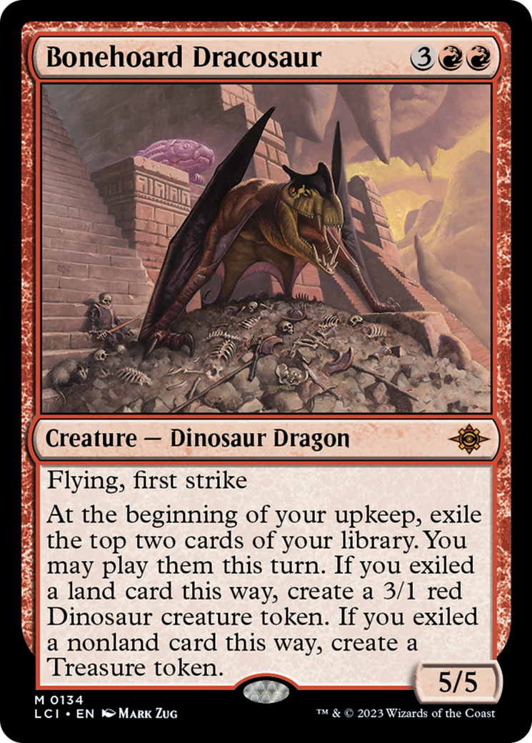 Bonehoard Dracosaur [The Lost Caverns of Ixalan] MTG Single Magic: The Gathering    | Red Claw Gaming