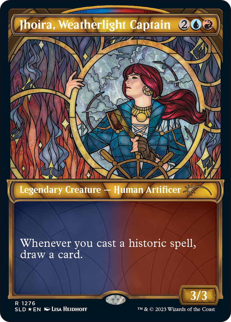 Jhoira, Weatherlight Captain (Halo Foil) [Secret Lair Drop Series] MTG Single Magic: The Gathering | Red Claw Gaming