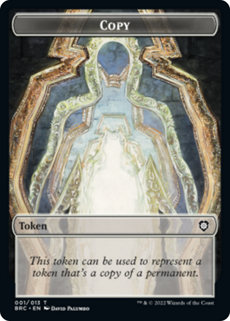 Copy // Powerstone Double-Sided Token [The Brothers' War Commander Tokens] MTG Single Magic: The Gathering | Red Claw Gaming