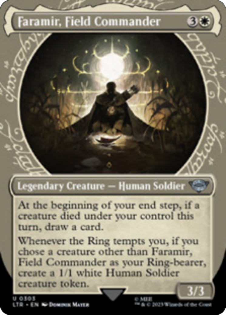 Faramir, Field Commander (Showcase Ring Frame) [The Lord of the Rings: Tales of Middle-Earth] MTG Single Magic: The Gathering | Red Claw Gaming