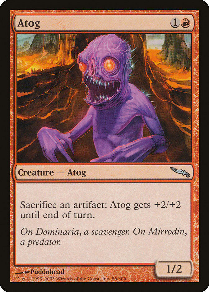 Atog [Mirrodin] MTG Single Magic: The Gathering | Red Claw Gaming