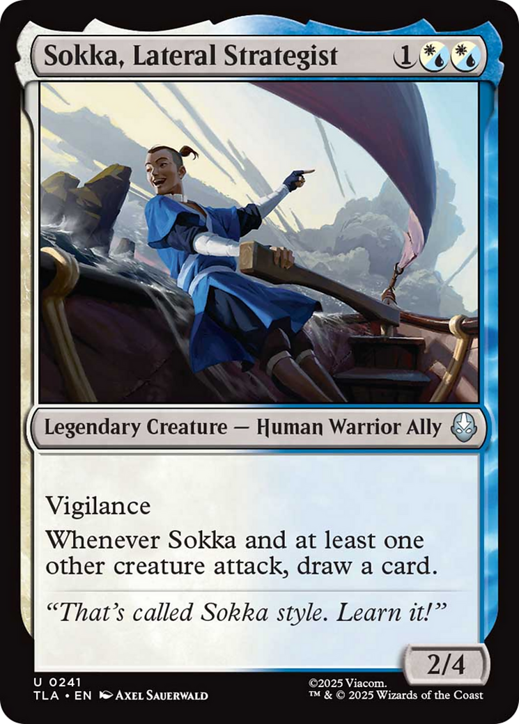 Sokka, Lateral Strategist [Avatar: The Last Airbender] MTG Single Magic: The Gathering | Red Claw Gaming