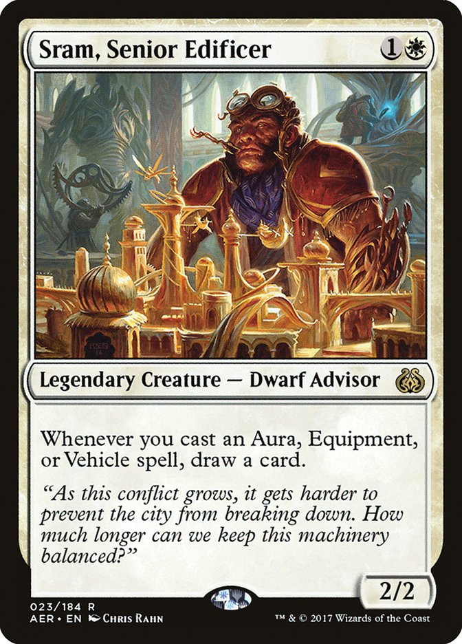 Sram, Senior Edificer [Aether Revolt] MTG Single Magic: The Gathering | Red Claw Gaming