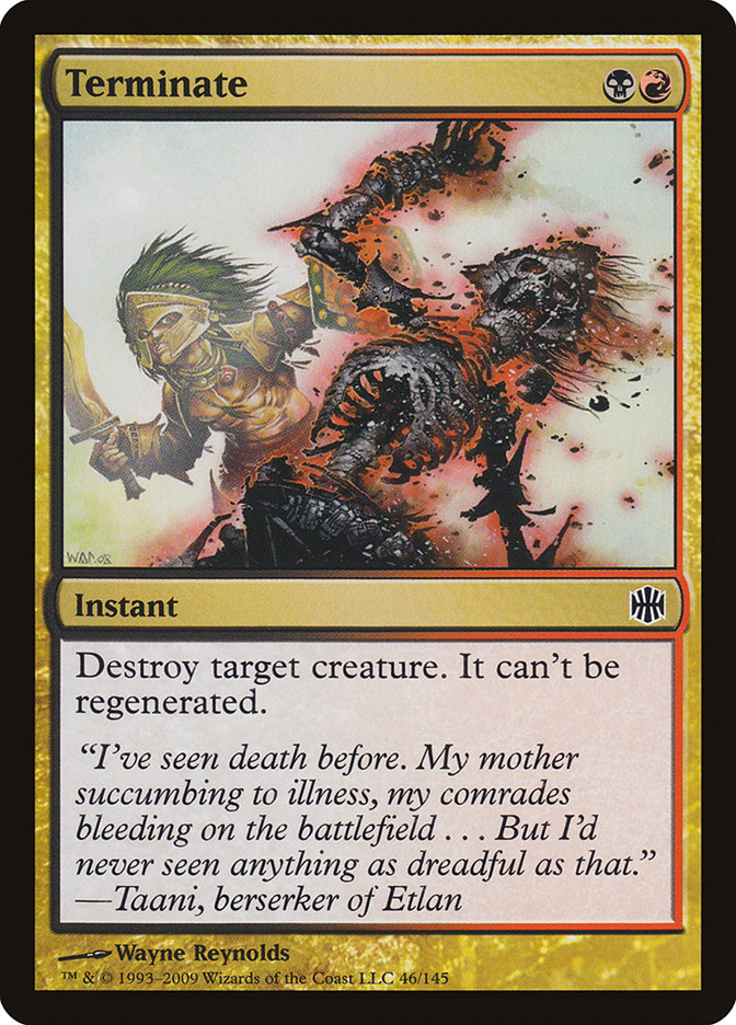 Terminate [Alara Reborn] MTG Single Magic: The Gathering | Red Claw Gaming