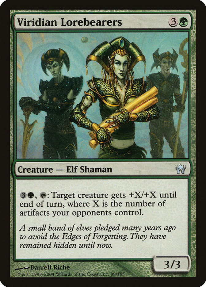 Viridian Lorebearers [Fifth Dawn] MTG Single Magic: The Gathering | Red Claw Gaming