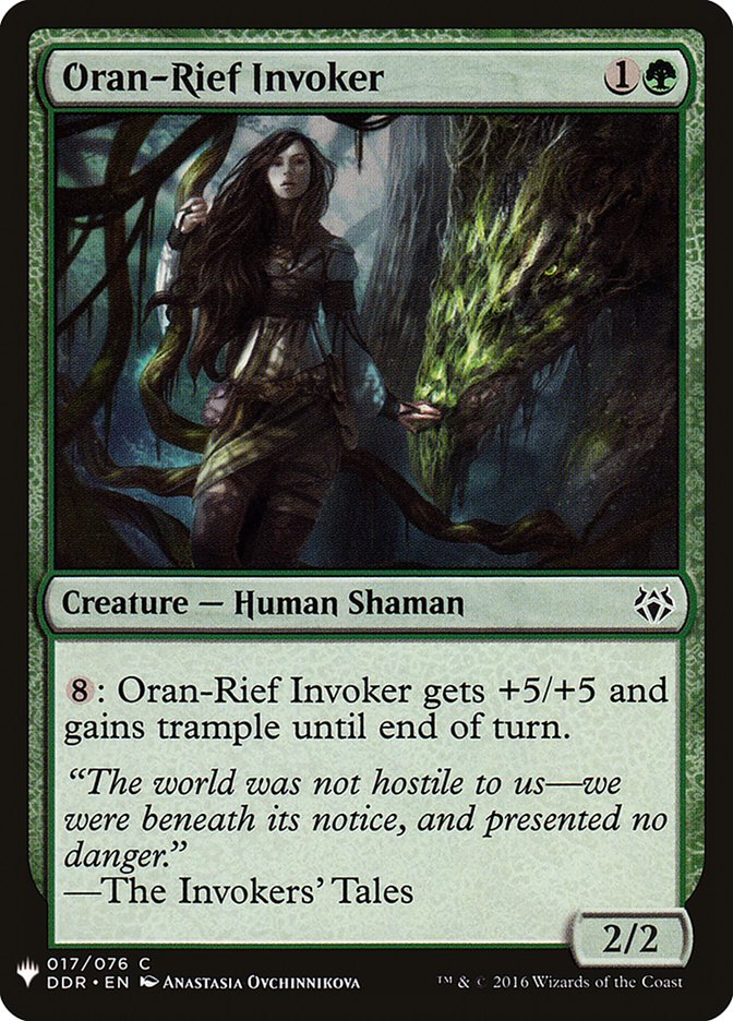 Oran-Rief Invoker [Mystery Booster] MTG Single Magic: The Gathering | Red Claw Gaming