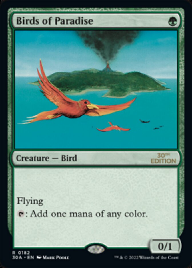 Birds of Paradise [30th Anniversary Edition] MTG Single Magic: The Gathering | Red Claw Gaming