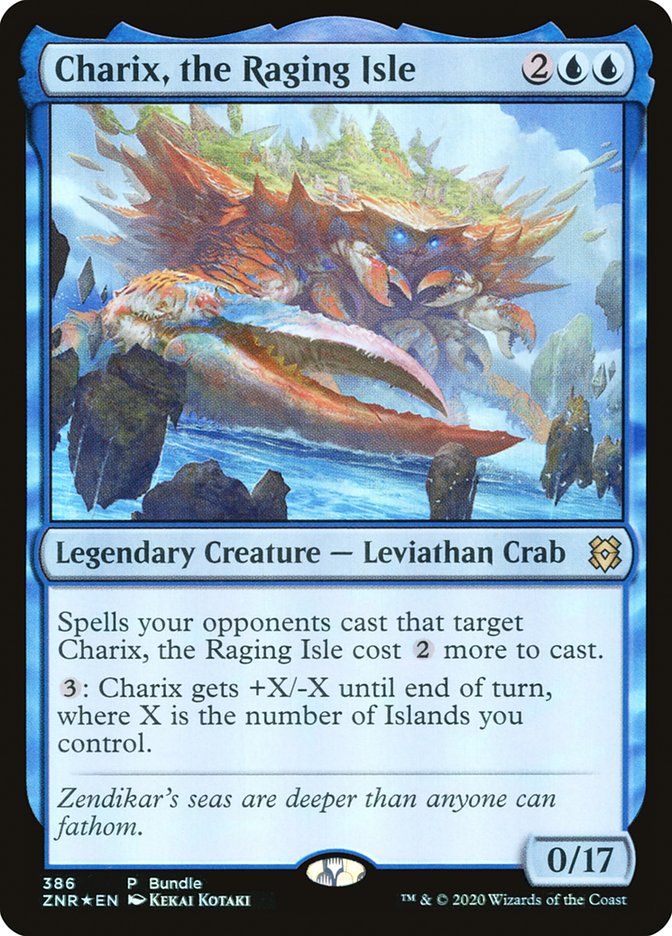 Charix, the Raging Isle (386) [Zendikar Rising Promos] MTG Single Magic: The Gathering | Red Claw Gaming