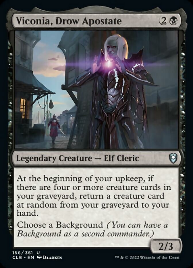 Viconia, Drow Apostate [Commander Legends: Battle for Baldur's Gate] MTG Single Magic: The Gathering | Red Claw Gaming