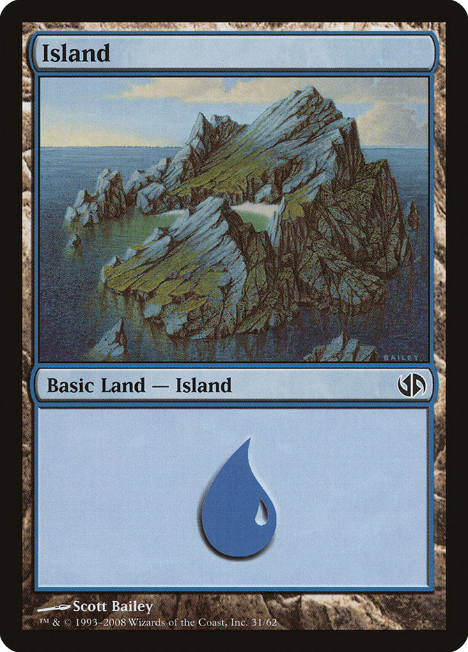 Island (31) [Duel Decks: Jace vs. Chandra] MTG Single Magic: The Gathering | Red Claw Gaming