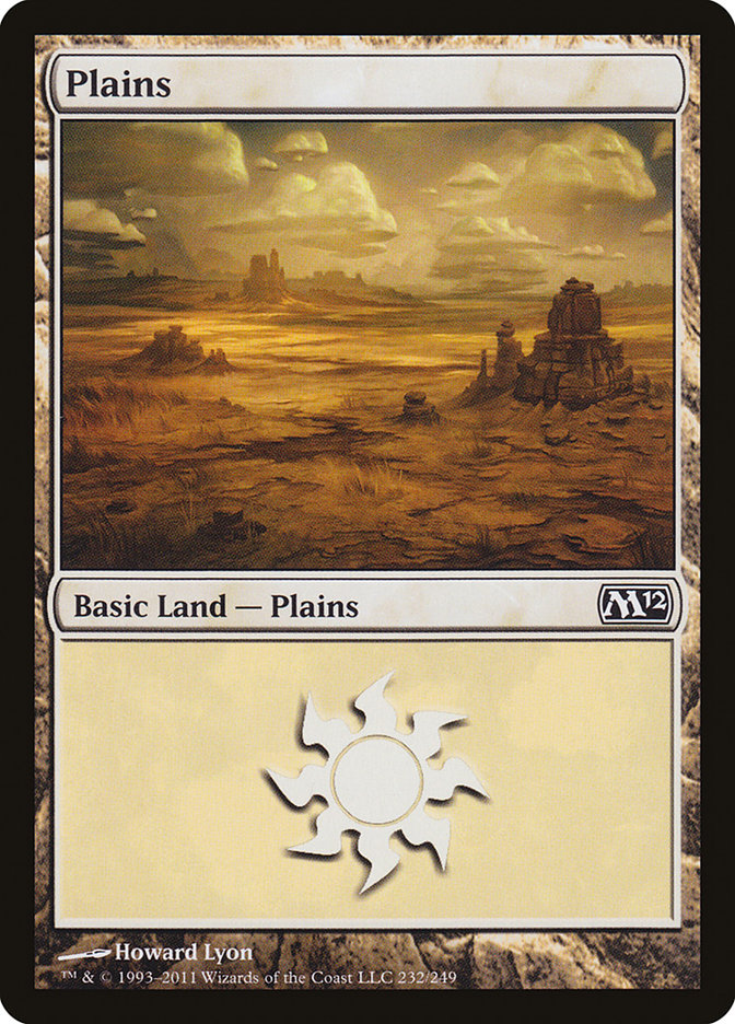 Plains (232) [Magic 2012] MTG Single Magic: The Gathering | Red Claw Gaming