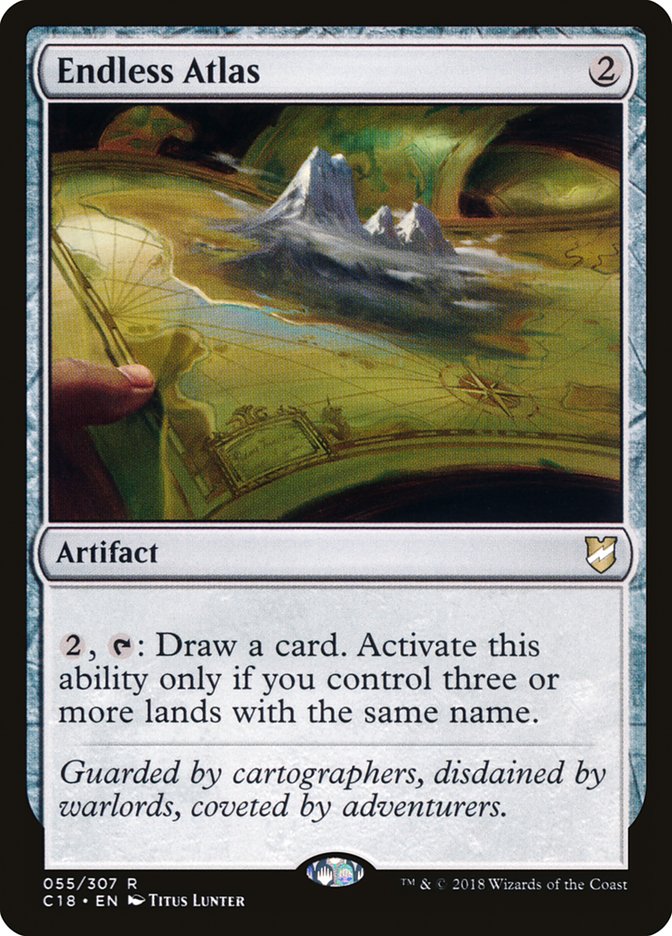 Endless Atlas [Commander 2018] MTG Single Magic: The Gathering | Red Claw Gaming