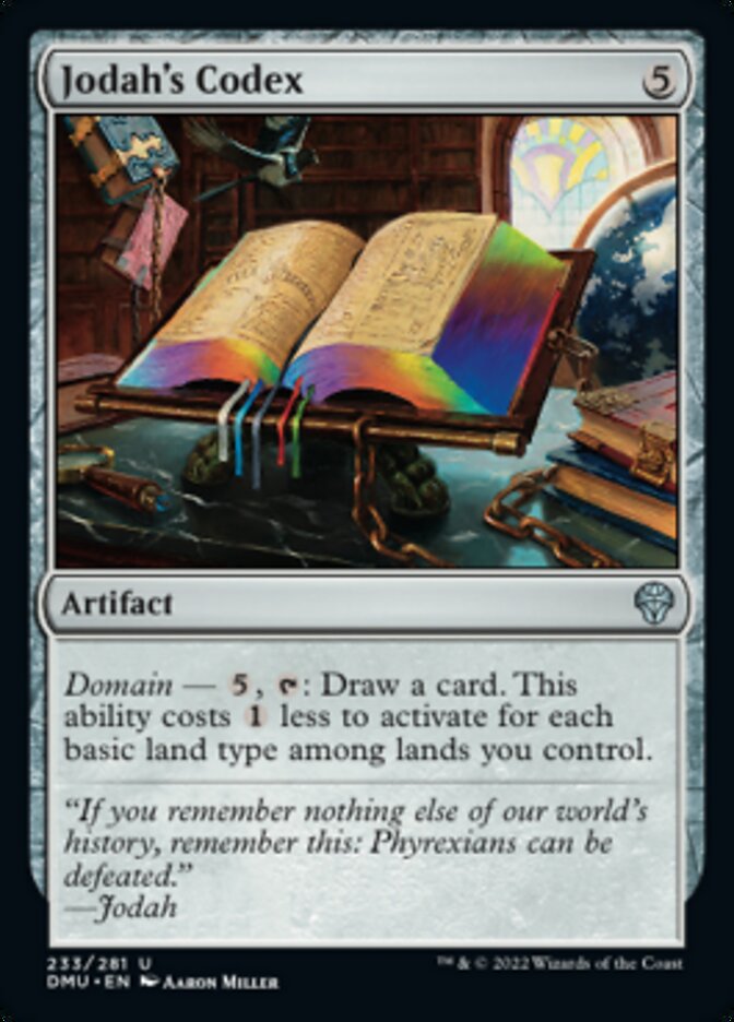 Jodah's Codex [Dominaria United] MTG Single Magic: The Gathering | Red Claw Gaming