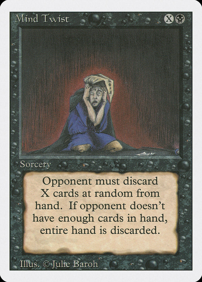 Mind Twist [Revised Edition] MTG Single Magic: The Gathering | Red Claw Gaming