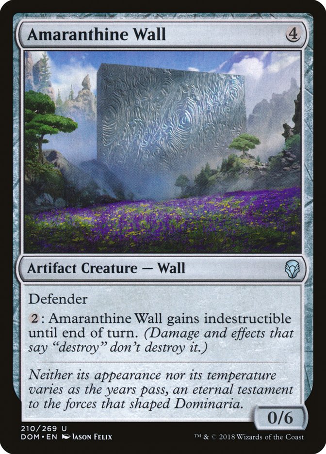 Amaranthine Wall [Dominaria] MTG Single Magic: The Gathering | Red Claw Gaming