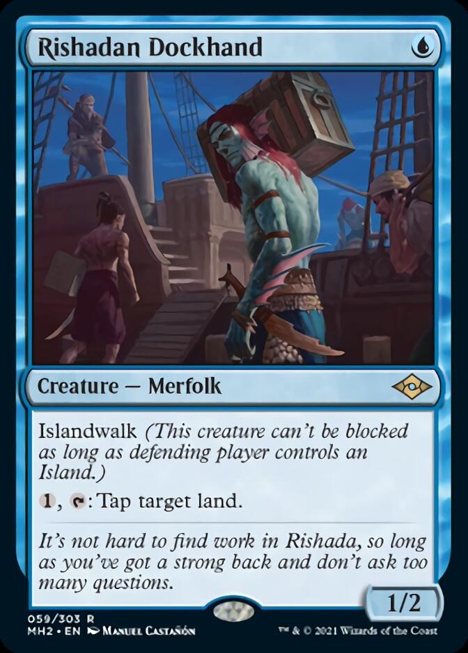 Rishadan Dockhand [Modern Horizons 2] MTG Single Magic: The Gathering | Red Claw Gaming