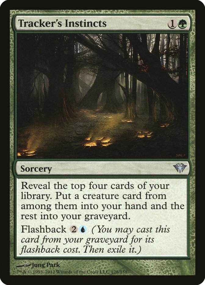 Tracker's Instincts [Dark Ascension] MTG Single Magic: The Gathering | Red Claw Gaming