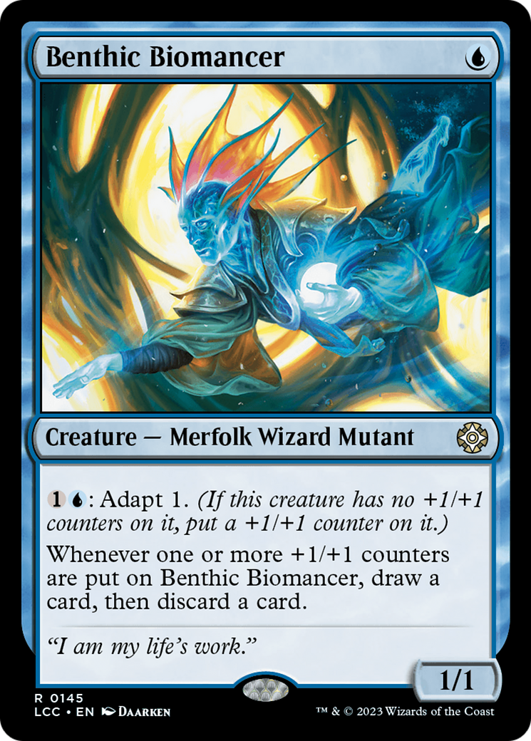 Benthic Biomancer [The Lost Caverns of Ixalan Commander] MTG Single Magic: The Gathering | Red Claw Gaming
