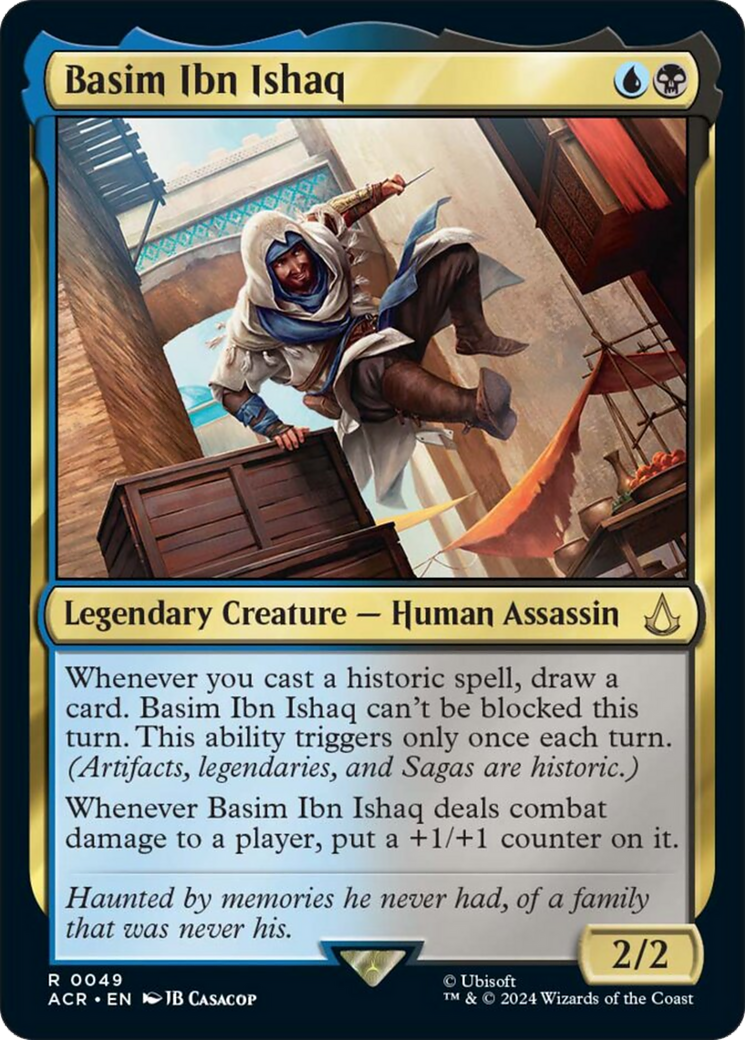 Basim Ibn Ishaq [Assassin's Creed] MTG Single Magic: The Gathering | Red Claw Gaming