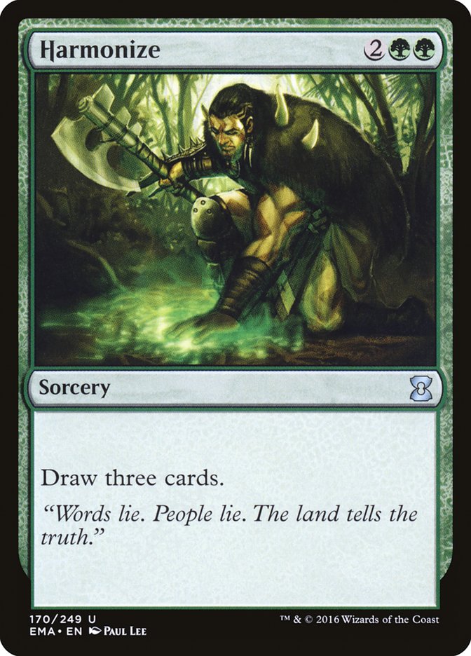 Harmonize [Eternal Masters] MTG Single Magic: The Gathering | Red Claw Gaming