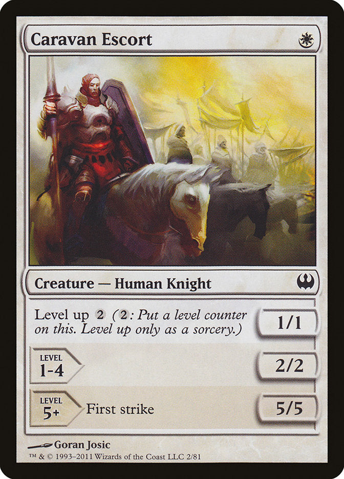 Caravan Escort [Duel Decks: Knights vs. Dragons] MTG Single Magic: The Gathering | Red Claw Gaming