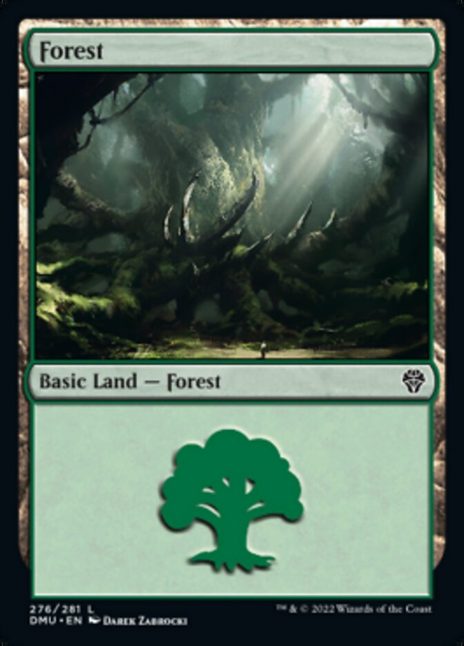 Forest (276) [Dominaria United] MTG Single Magic: The Gathering | Red Claw Gaming