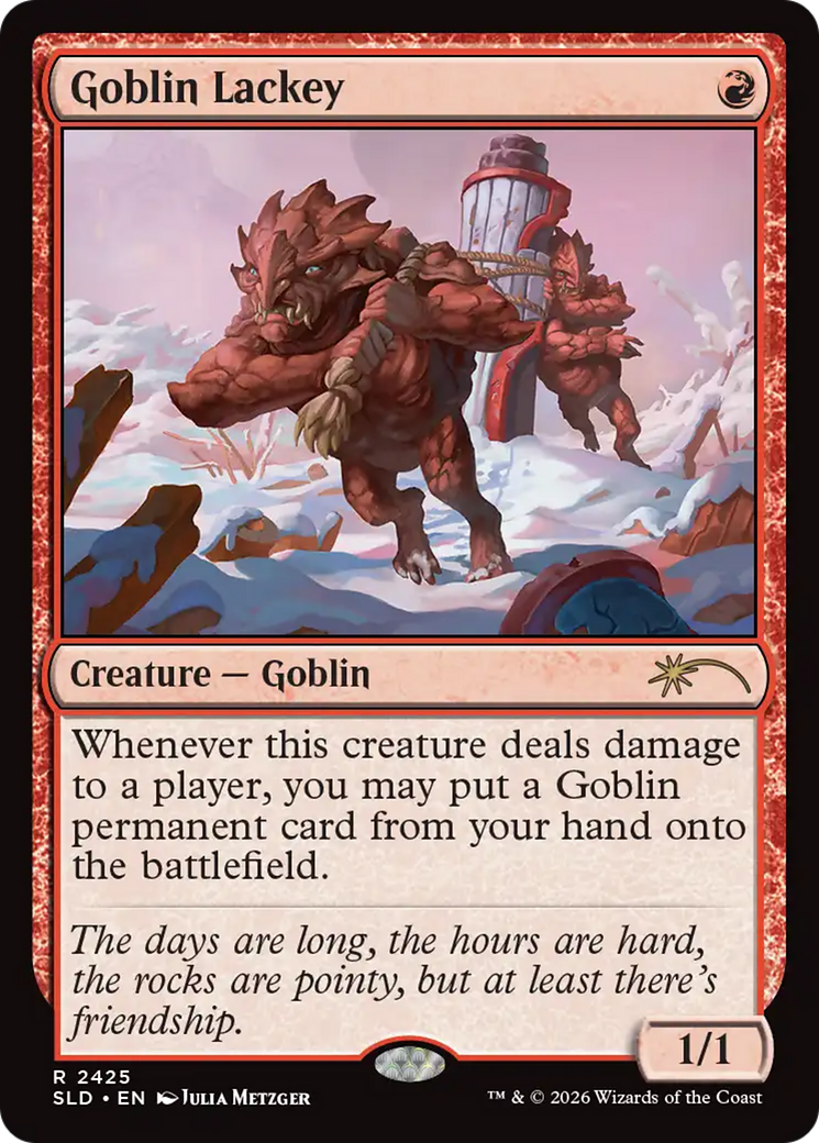 Goblin Lackey (2425) [Secret Lair Drop Series] MTG Single Magic: The Gathering | Red Claw Gaming