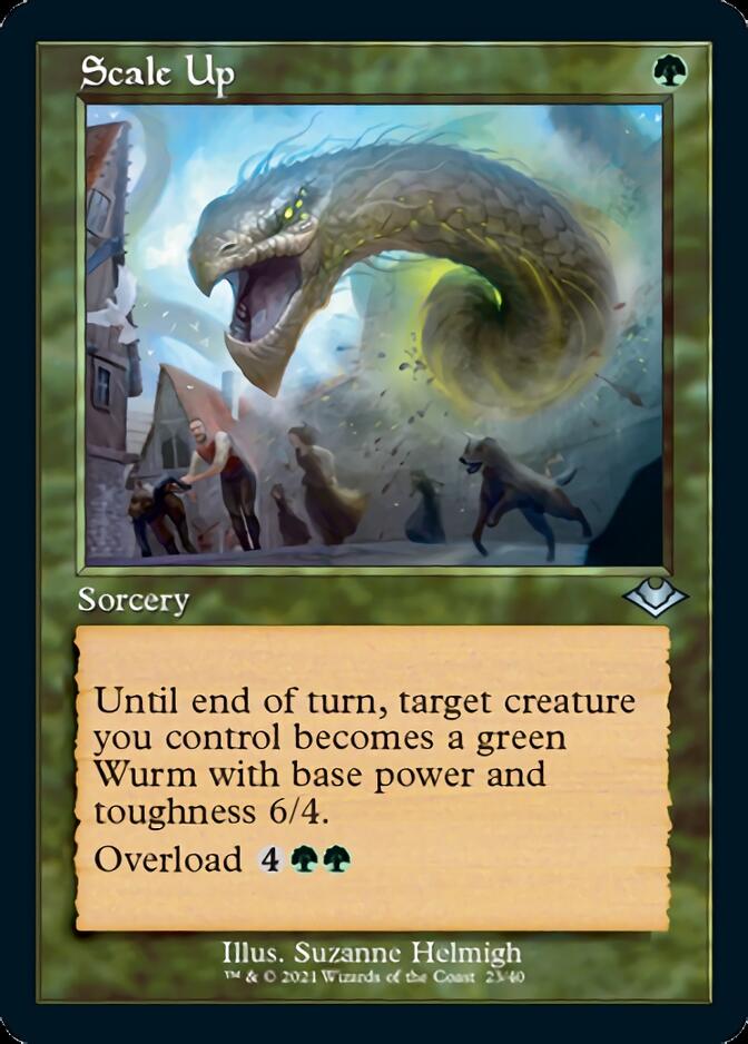 Scale Up (Retro) [Modern Horizons] MTG Single Magic: The Gathering | Red Claw Gaming