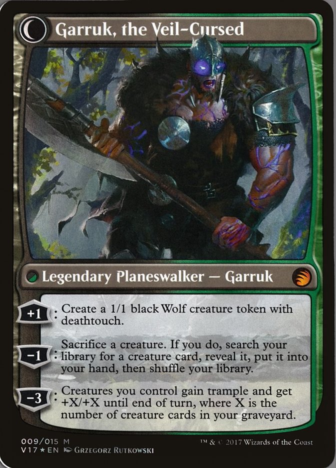 Garruk Relentless // Garruk, the Veil-Cursed [From the Vault: Transform] MTG Single Magic: The Gathering | Red Claw Gaming