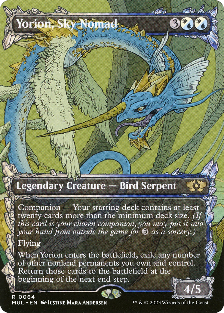 Yorion, Sky Nomad [Multiverse Legends] MTG Single Magic: The Gathering | Red Claw Gaming