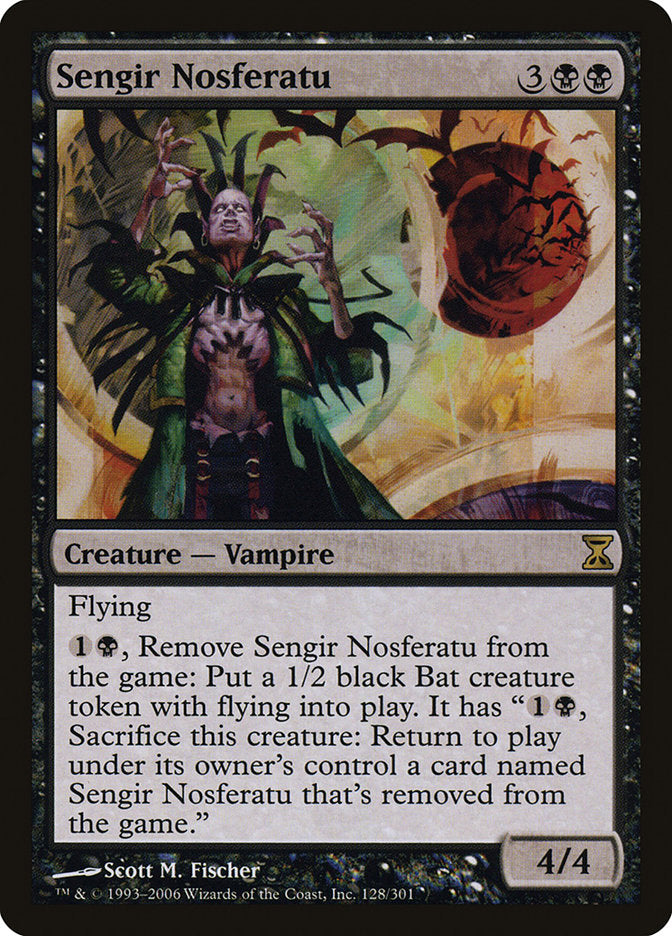 Sengir Nosferatu [Time Spiral] MTG Single Magic: The Gathering | Red Claw Gaming