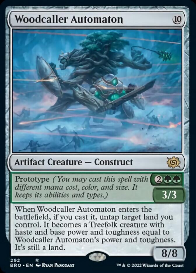 Woodcaller Automaton [The Brothers' War] MTG Single Magic: The Gathering | Red Claw Gaming