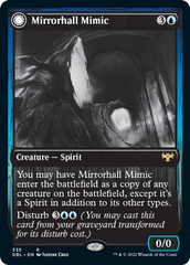 Mirrorhall Mimic // Ghastly Mimicry [Innistrad: Double Feature] MTG Single Magic: The Gathering | Red Claw Gaming