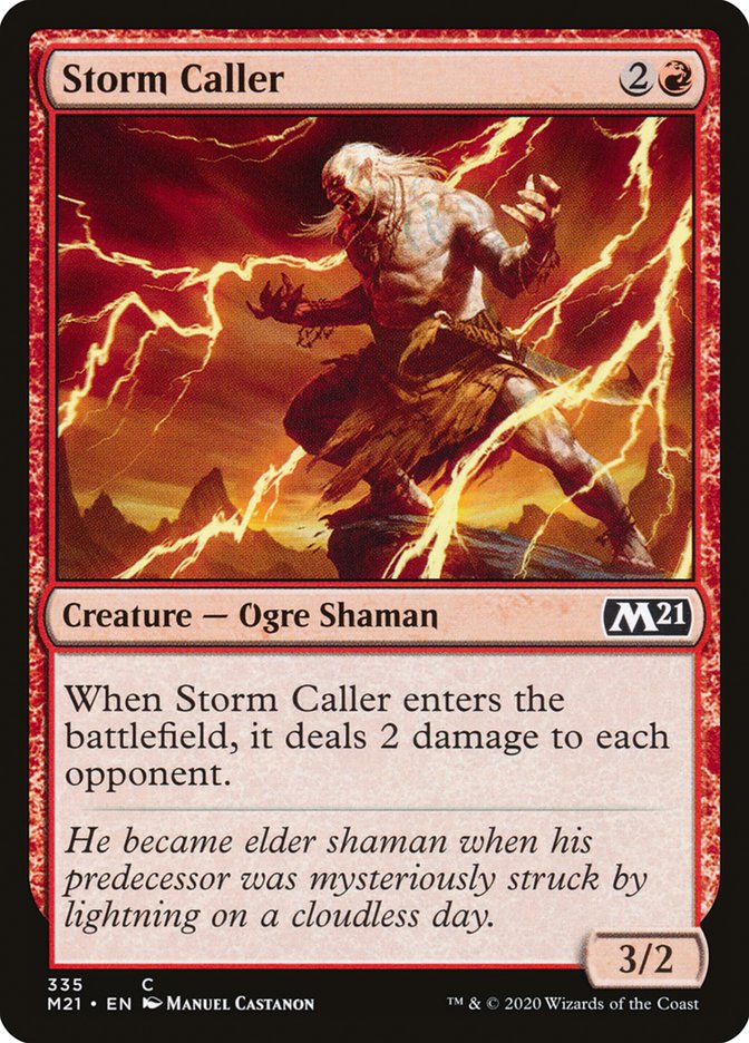 Storm Caller [Core Set 2021] MTG Single Magic: The Gathering | Red Claw Gaming
