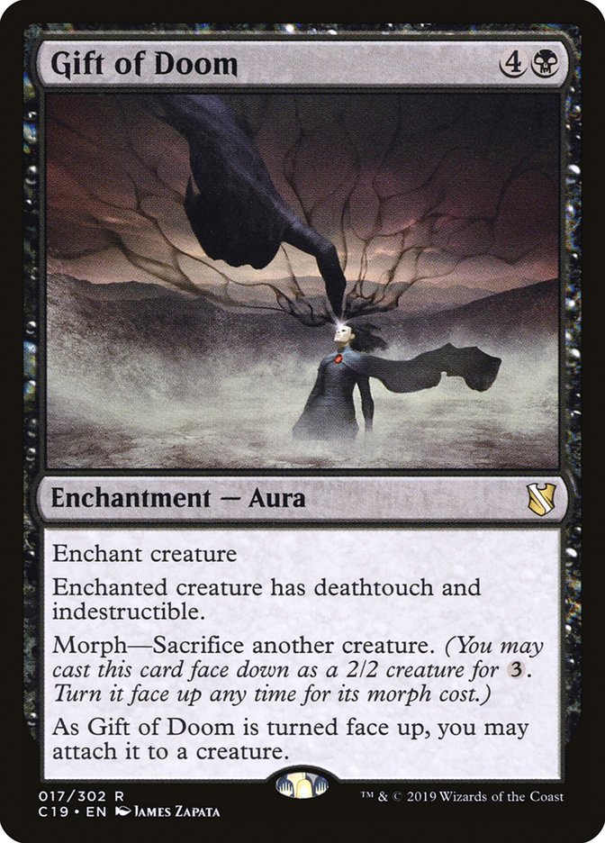 Gift of Doom [Commander 2019] MTG Single Magic: The Gathering | Red Claw Gaming