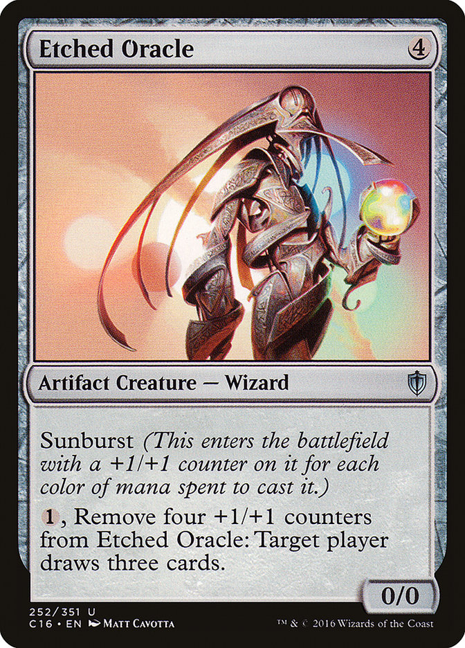Etched Oracle [Commander 2016] MTG Single Magic: The Gathering | Red Claw Gaming