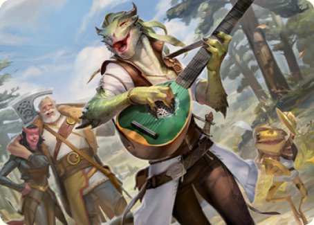 Wandering Troubadour Art Card [Dungeons & Dragons: Adventures in the Forgotten Realms Art Series] MTG Single Magic: The Gathering | Red Claw Gaming