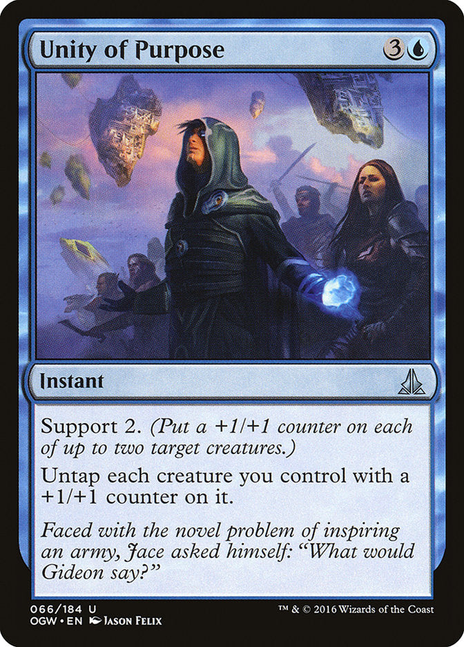 Unity of Purpose [Oath of the Gatewatch] MTG Single Magic: The Gathering | Red Claw Gaming