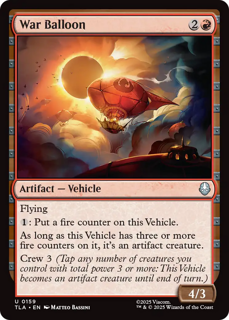 War Balloon [Avatar: The Last Airbender] MTG Single Magic: The Gathering | Red Claw Gaming