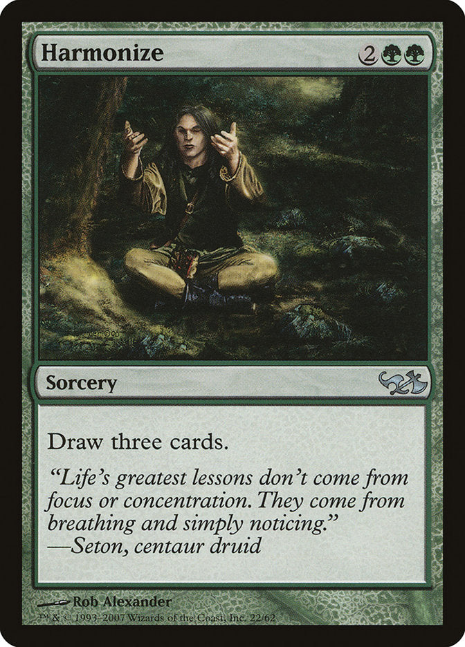 Harmonize [Duel Decks: Elves vs. Goblins] MTG Single Magic: The Gathering | Red Claw Gaming