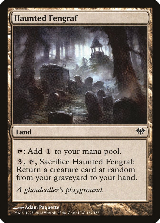 Haunted Fengraf [Dark Ascension] MTG Single Magic: The Gathering | Red Claw Gaming