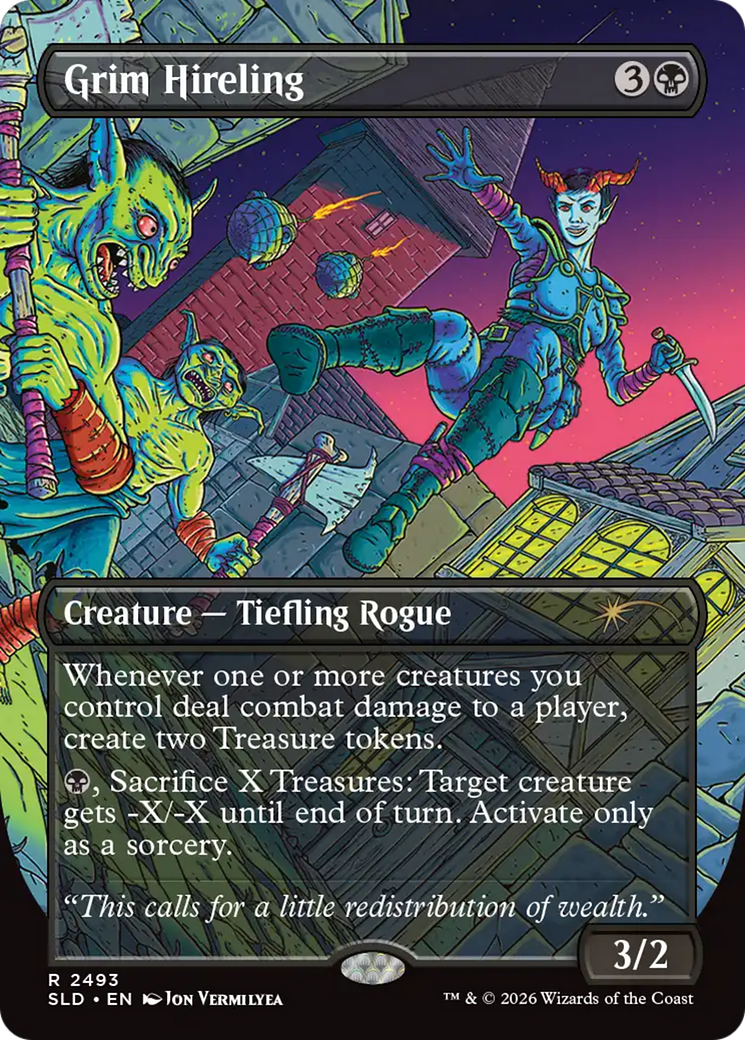 Grim Hireling [Secret Lair Drop Series] MTG Single Magic: The Gathering | Red Claw Gaming