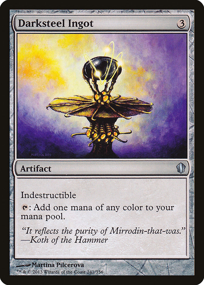 Darksteel Ingot [Commander 2013] MTG Single Magic: The Gathering | Red Claw Gaming