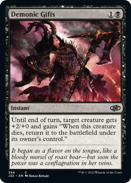 Demonic Gifts [Jumpstart 2022] MTG Single Magic: The Gathering | Red Claw Gaming