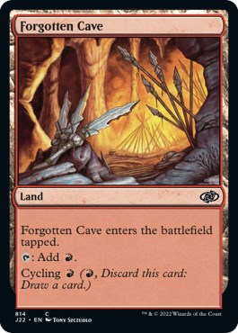 Forgotten Cave [Jumpstart 2022] MTG Single Magic: The Gathering | Red Claw Gaming