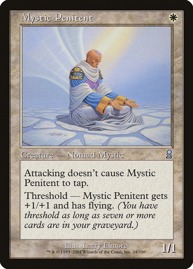Mystic Penitent [Odyssey] MTG Single Magic: The Gathering | Red Claw Gaming