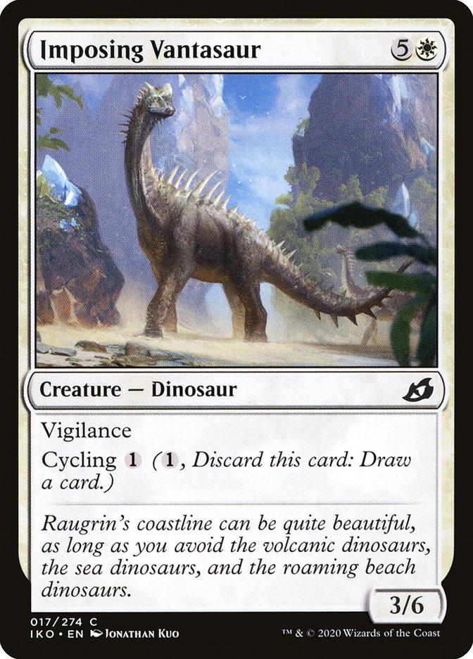Imposing Vantasaur [Ikoria: Lair of Behemoths] MTG Single Magic: The Gathering | Red Claw Gaming
