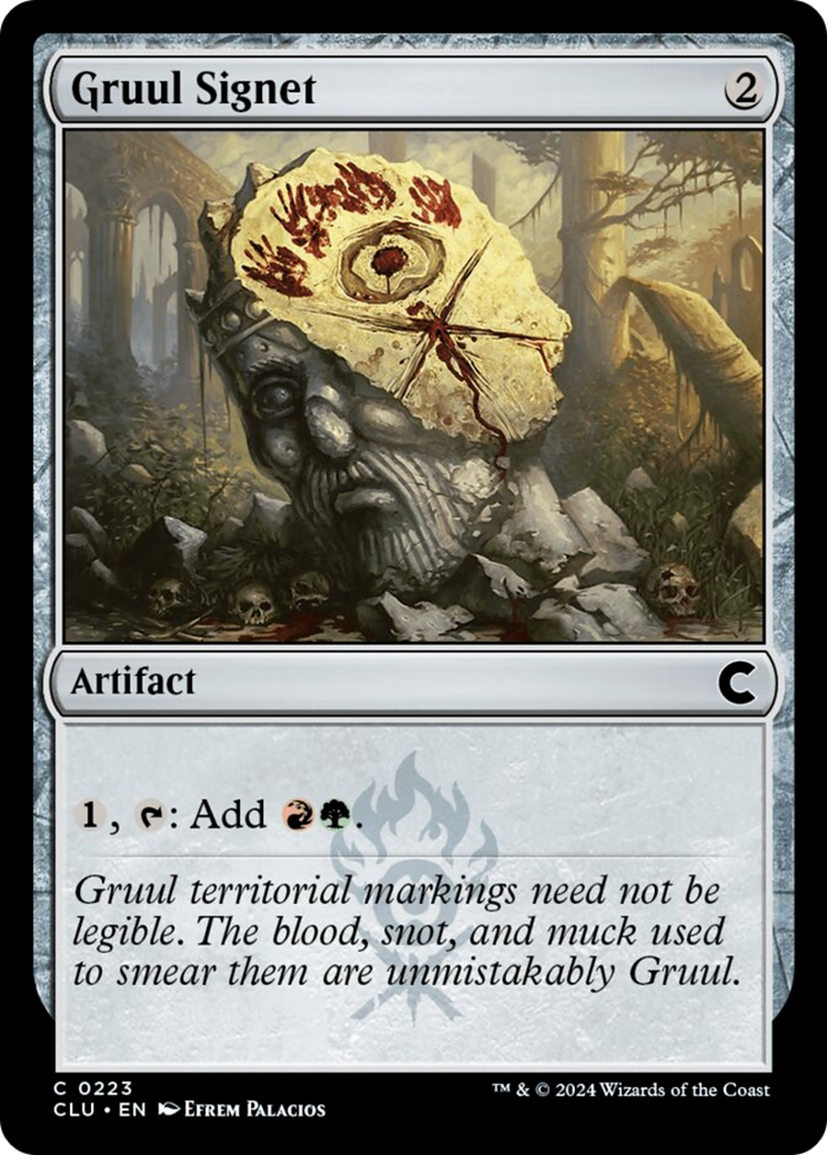 Gruul Signet [Ravnica: Clue Edition] MTG Single Magic: The Gathering | Red Claw Gaming