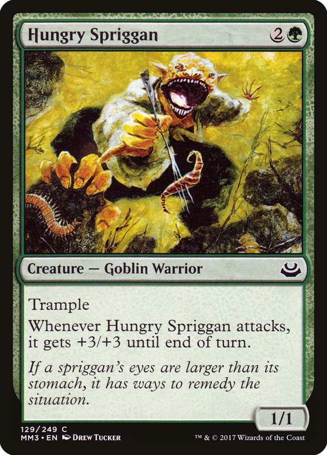 Hungry Spriggan [Modern Masters 2017] MTG Single Magic: The Gathering | Red Claw Gaming