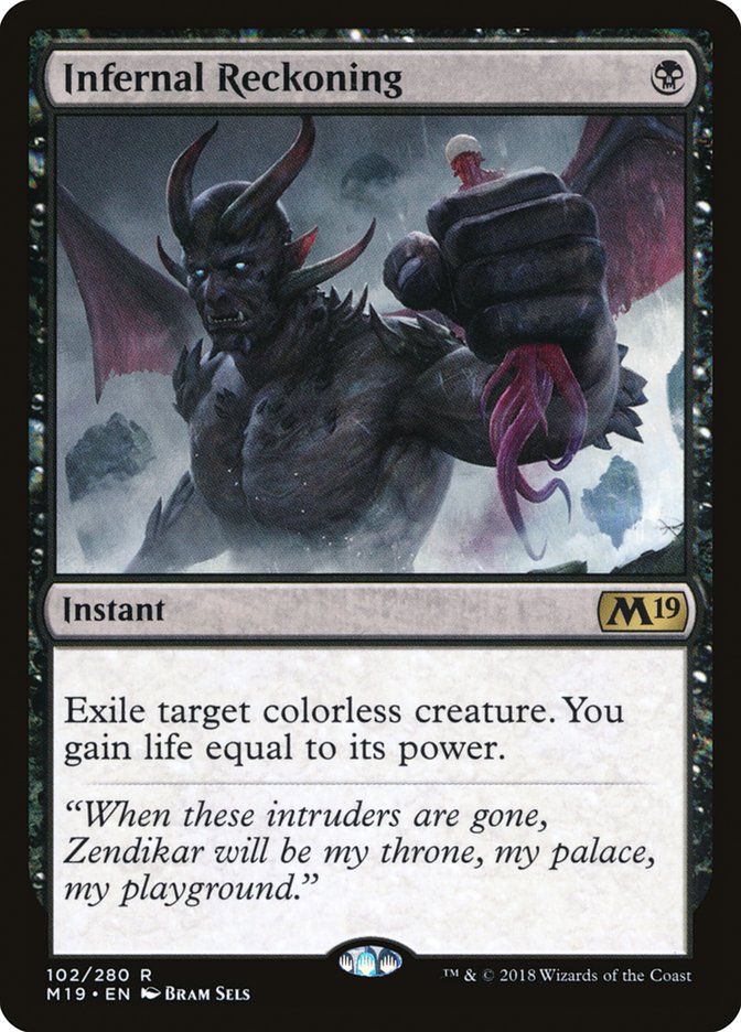 Infernal Reckoning [Core Set 2019] MTG Single Magic: The Gathering | Red Claw Gaming